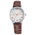 skone 9330 Japan movt leather wrist watch